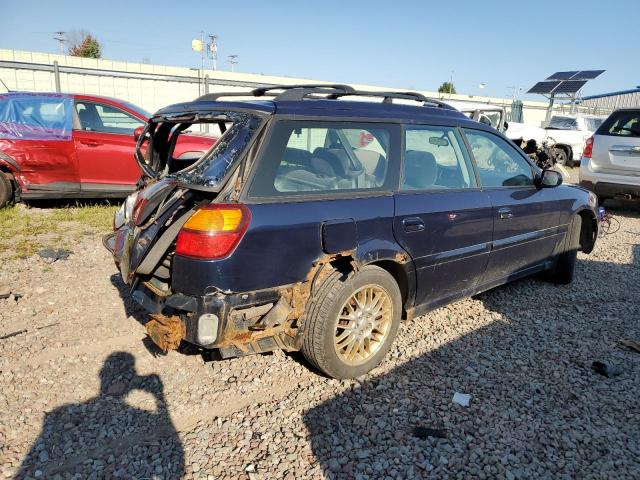 4S3BH635337307251 - 2003 SUBARU LEGACY L BLUE photo 3