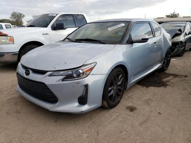 JTKJF5C77E3066309 - 2014 TOYOTA SCION TC 银色 照片 1
