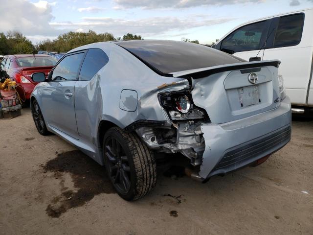 JTKJF5C77E3066309 - 2014 TOYOTA SCION TC 银色 照片 2