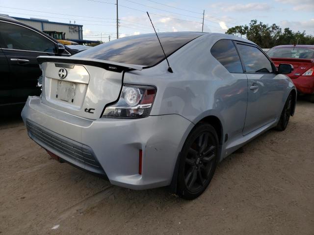 JTKJF5C77E3066309 - 2014 TOYOTA SCION TC 银色 照片 3