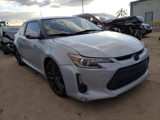 JTKJF5C77E3066309 - 2014 TOYOTA SCION TC 银色 照片 4