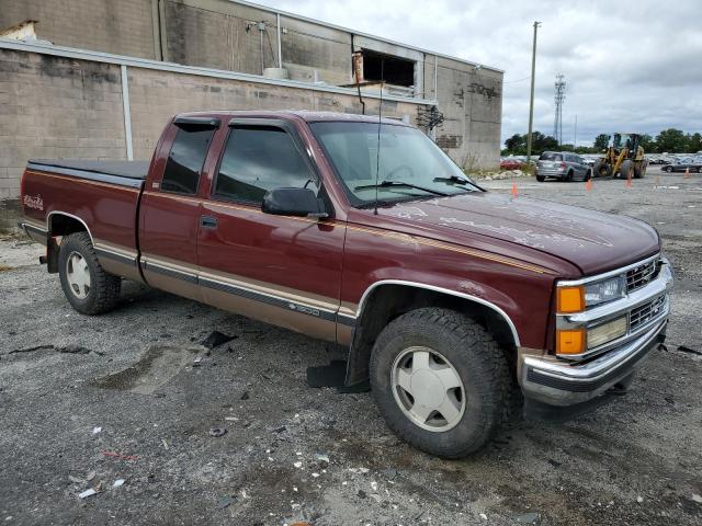 2GCEK19R2V1169522 - 1997 CHEVROLET GMT-400 K1500 BURGUNDY photo 4