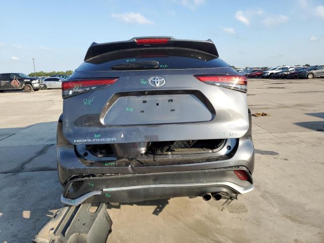 5TDKDRAH7PS013874 - 2023 TOYOTA HIGHLANDER L GRAY photo 6