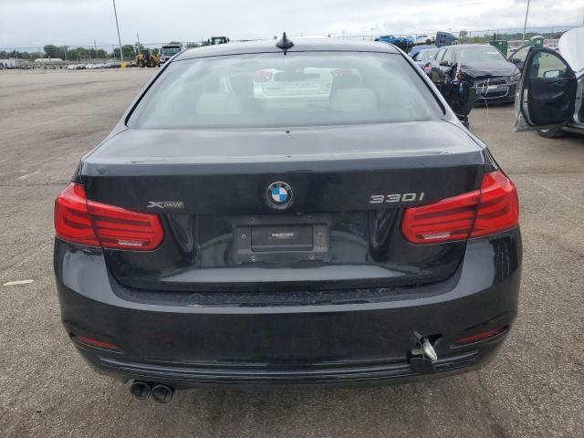 WBA8D9C58JA615701 - 2018 BMW 330 XI BLACK photo 6