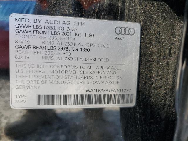 WA1LFAFP7EA101277 - 2014 AUDI Q5 PREMIUM PLUS BLACK photo 14