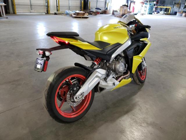 ZD4KSUG00NS000208 - 2022 APRILIA RS 660 YELLOW photo 4