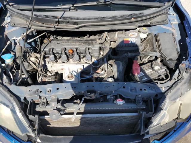 2HGFG3B87EH522879 - 2014 HONDA CIVIC EX Mavi fotoğraf 11