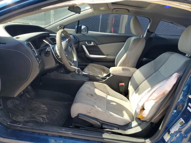 2HGFG3B87EH522879 - 2014 HONDA CIVIC EX Mavi fotoğraf 7