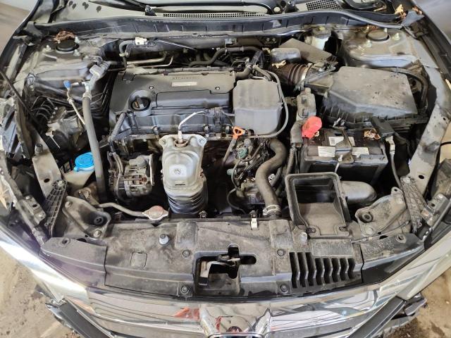 1HGCR2F38HA040379 - 2017 HONDA ACCORD LX GRAY photo 11