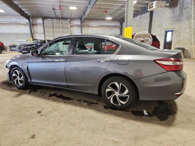 1HGCR2F38HA040379 - 2017 HONDA ACCORD LX GRAY photo 2