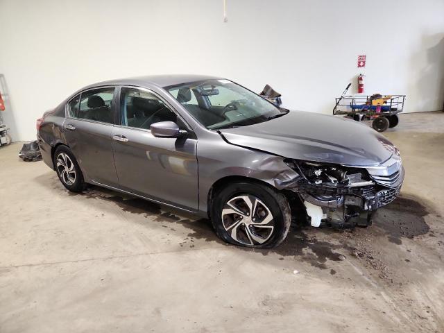 1HGCR2F38HA040379 - 2017 HONDA ACCORD LX GRAY photo 4