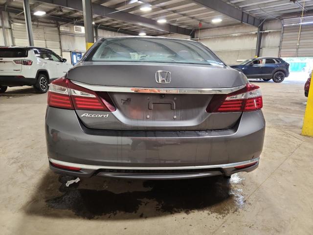 1HGCR2F38HA040379 - 2017 HONDA ACCORD LX GRAY photo 6