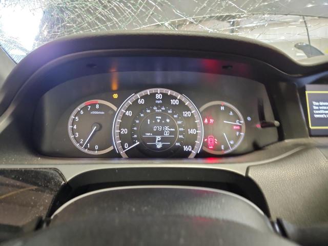 1HGCR2F38HA040379 - 2017 HONDA ACCORD LX GRAY photo 9