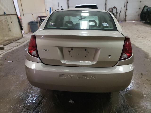 1G8AJ55F87Z176645 - 2007 SATURN ION LEVEL 2 GOLD photo 6