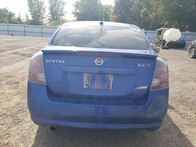 3N1BB6AP1BL614825 - 2011 NISSAN SENTRA SE-R BLUE photo 6