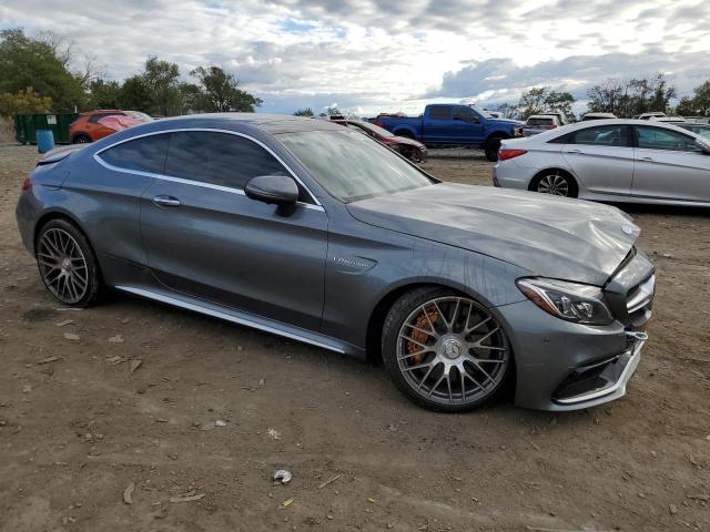 WDDWJ8HB2HF447908 - 2017 MERCEDES-BENZ C 63 AMG-S GRAY photo 4