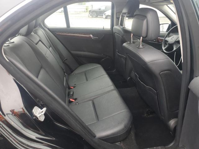 WDDGF8BB8BR158584 - 2011 MERCEDES-BENZ C 300 4MATIC BLACK photo 10