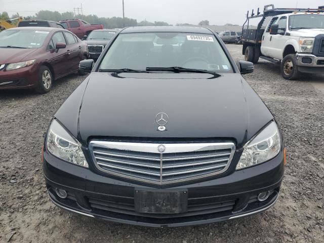 WDDGF8BB8BR158584 - 2011 MERCEDES-BENZ C 300 4MATIC BLACK photo 5