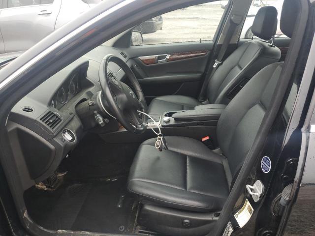WDDGF8BB8BR158584 - 2011 MERCEDES-BENZ C 300 4MATIC BLACK photo 7
