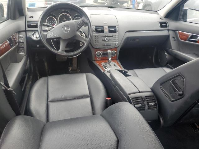 WDDGF8BB8BR158584 - 2011 MERCEDES-BENZ C 300 4MATIC BLACK photo 8