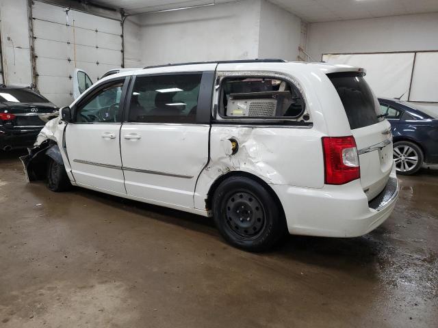 2C4RC1CG6DR707841 - 2013 CHRYSLER TOWN & COU TOURING L WHITE photo 2