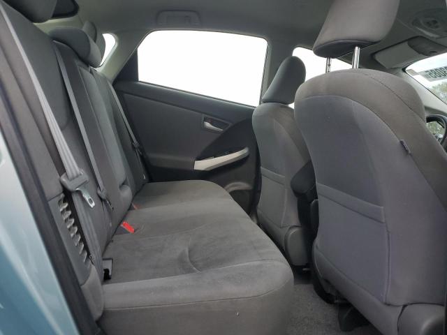 JTDKN3DUXC5452313 - 2012 TOYOTA PRIUS TURQUOISE photo 11