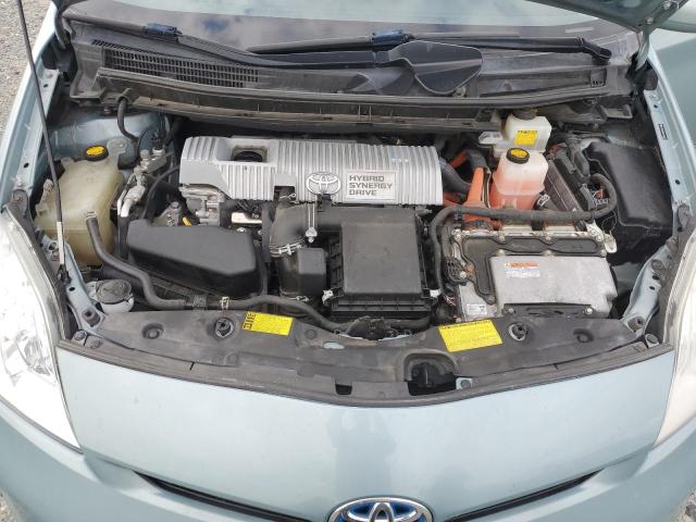 JTDKN3DUXC5452313 - 2012 TOYOTA PRIUS TURQUOISE photo 12