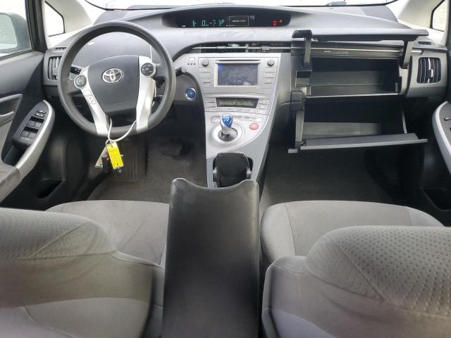 JTDKN3DUXC5452313 - 2012 TOYOTA PRIUS TURQUOISE photo 8