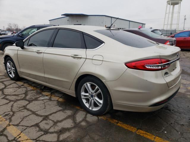 3FA6P0H73JR190391 - 2018 FORD FUSION SE BEIGE photo 2