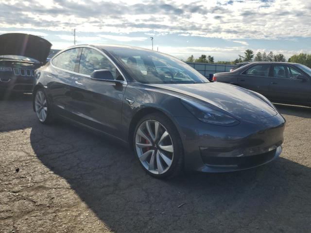5YJ3E1EBXKF469616 - 2019 TESLA MODEL 3 Сұр фото 4