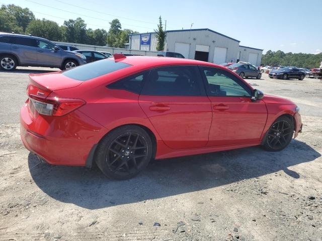 2HGFE2F53NH538299 - 2022 HONDA CIVIC SPORT RED photo 3