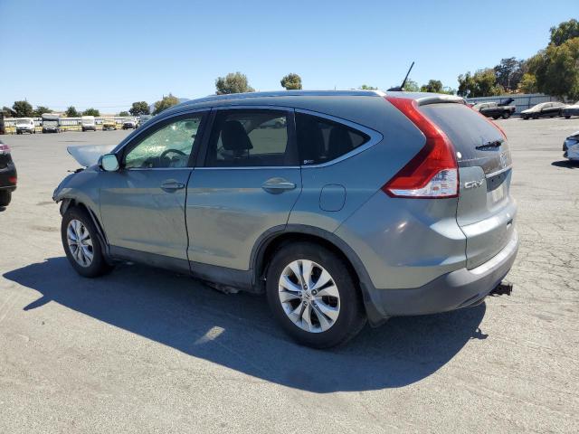 JHLRM3H77CC004017 - 2012 HONDA CR-V EXL SILVER photo 2