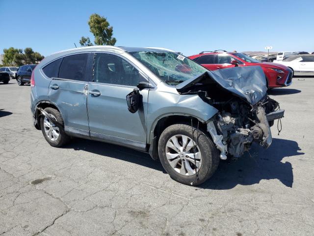 JHLRM3H77CC004017 - 2012 HONDA CR-V EXL SILVER photo 4