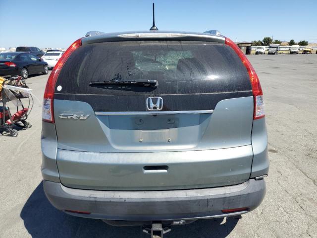 JHLRM3H77CC004017 - 2012 HONDA CR-V EXL SILVER photo 6