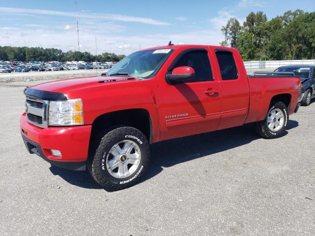 1GCRKTE38BZ113988 - 2011 CHEVROLET silverado K1500 LTZ RED photo 1