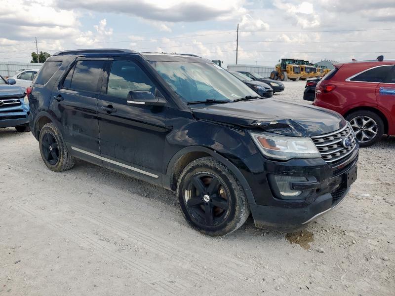 1FM5K8D84GGC79612 - 2016 FORD EXPLORER XLT 黑色 照片 4