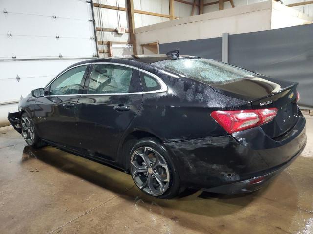 1G1ZD5STXNF163364 - 2022 CHEVROLET MALIBU LT BLACK photo 2