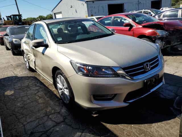 1HGCR2F82DA201086 - 2013 HONDA ACCORD EXL BEIGE photo 4