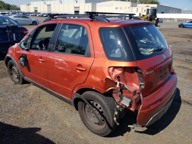 JS2YB5A36B6303230 - 2011 SUZUKI SX4 ORANGE photo 2