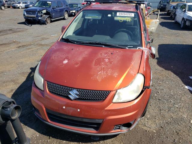 JS2YB5A36B6303230 - 2011 SUZUKI SX4 ORANGE photo 5