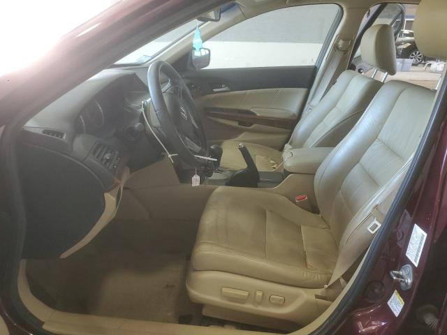 1HGCP2F87CA039265 - 2012 HONDA ACCORD EXL 勃艮第红 照片 7