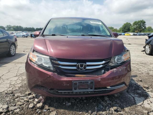 5FNRL5H64GB159040 - 2016 HONDA ODYSSEY EXL BURGUNDY photo 5