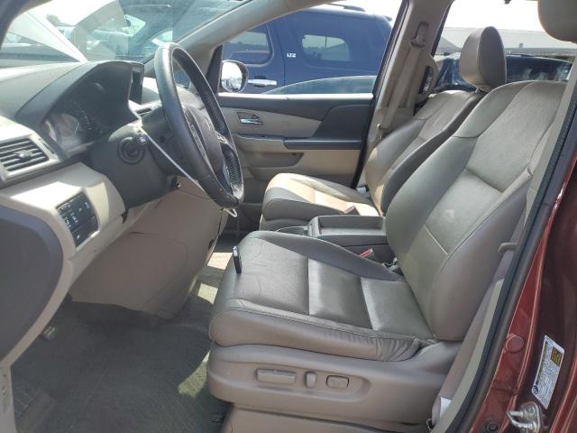 5FNRL5H64GB159040 - 2016 HONDA ODYSSEY EXL BURGUNDY photo 7