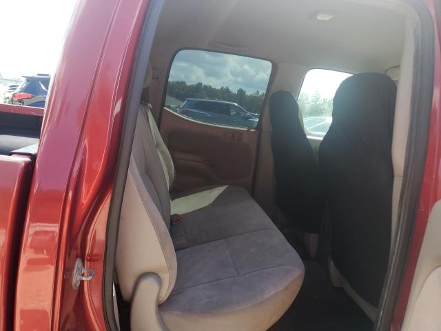 5TEGN92N84Z444150 - 2004 TOYOTA TACOMA DOUBLE CAB PRERUNNER RED photo 10