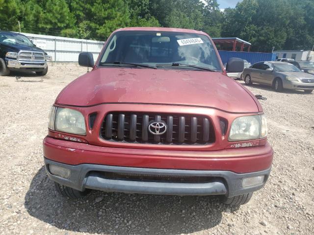 5TEGN92N84Z444150 - 2004 TOYOTA TACOMA DOUBLE CAB PRERUNNER RED photo 5
