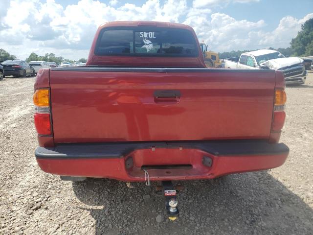 5TEGN92N84Z444150 - 2004 TOYOTA TACOMA DOUBLE CAB PRERUNNER RED photo 6