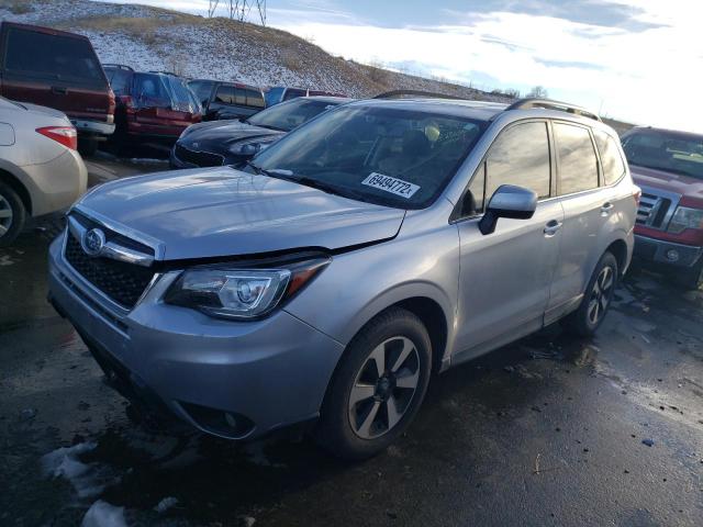 JF2SJARC7HH523572 - 2017 SUBARU FORESTER 2.5I LIMITED SILVER photo 1