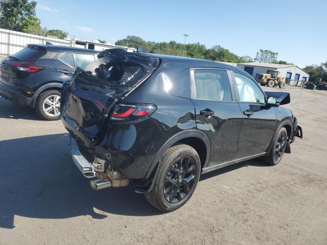 3CZRZ2H53RM771601 - 2024 HONDA HR-V SPORT შავი ფოტო 3