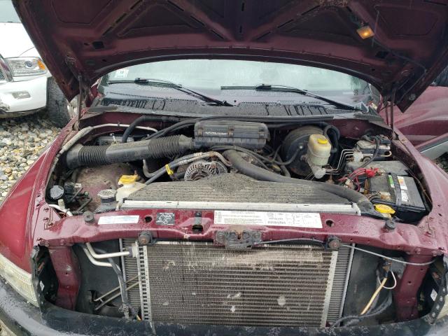 3B7KF26ZX2M237460 - 2002 DODGE RAM 2500 RED photo 12