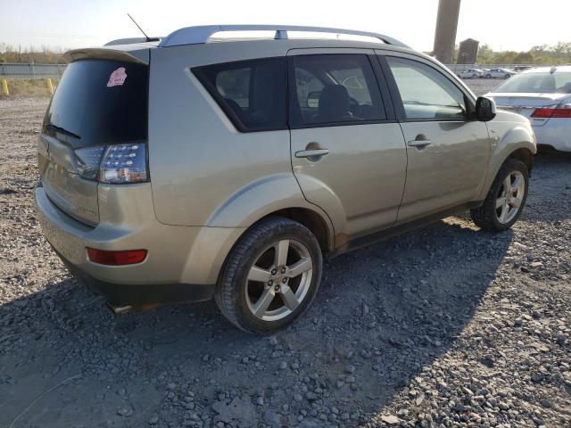 JA4MS41X28Z011694 - 2008 MITSUBISHI OUTLANDER XLS TAN photo 3